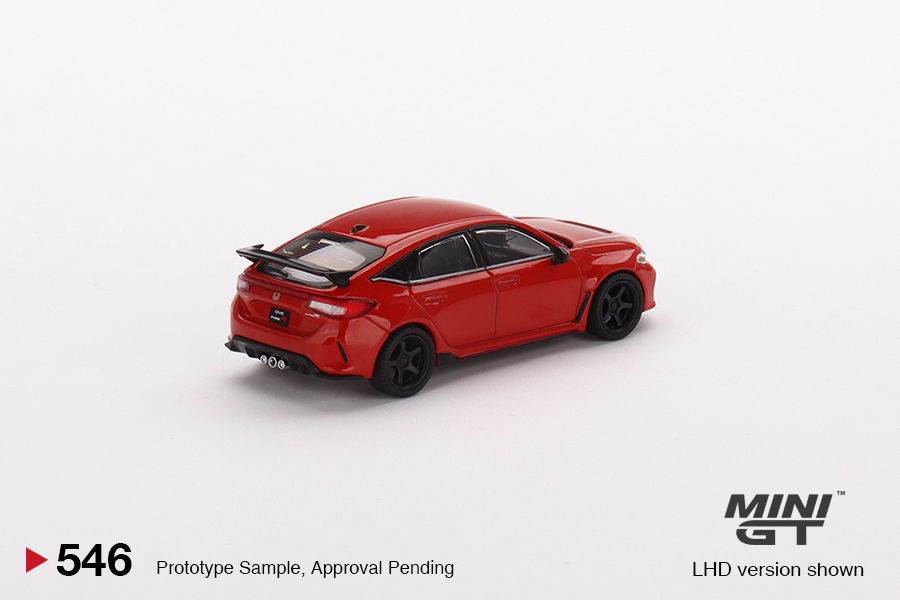 Thumbnail: Honda Civic Type R Rallye Red 2023 with Advan GT Wheel