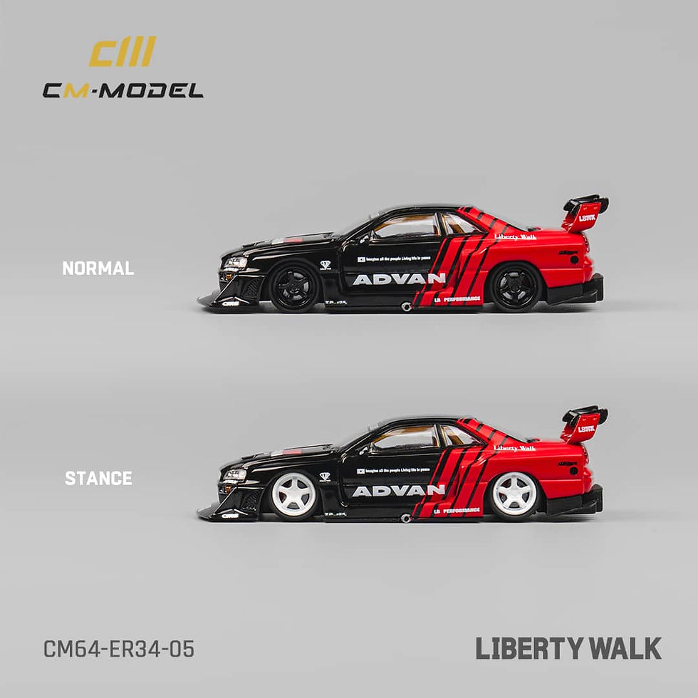 Thumbnail: Nissan Skyline GT-R (R34) LBWK Super Silhouette ER34 ADVAN Livery