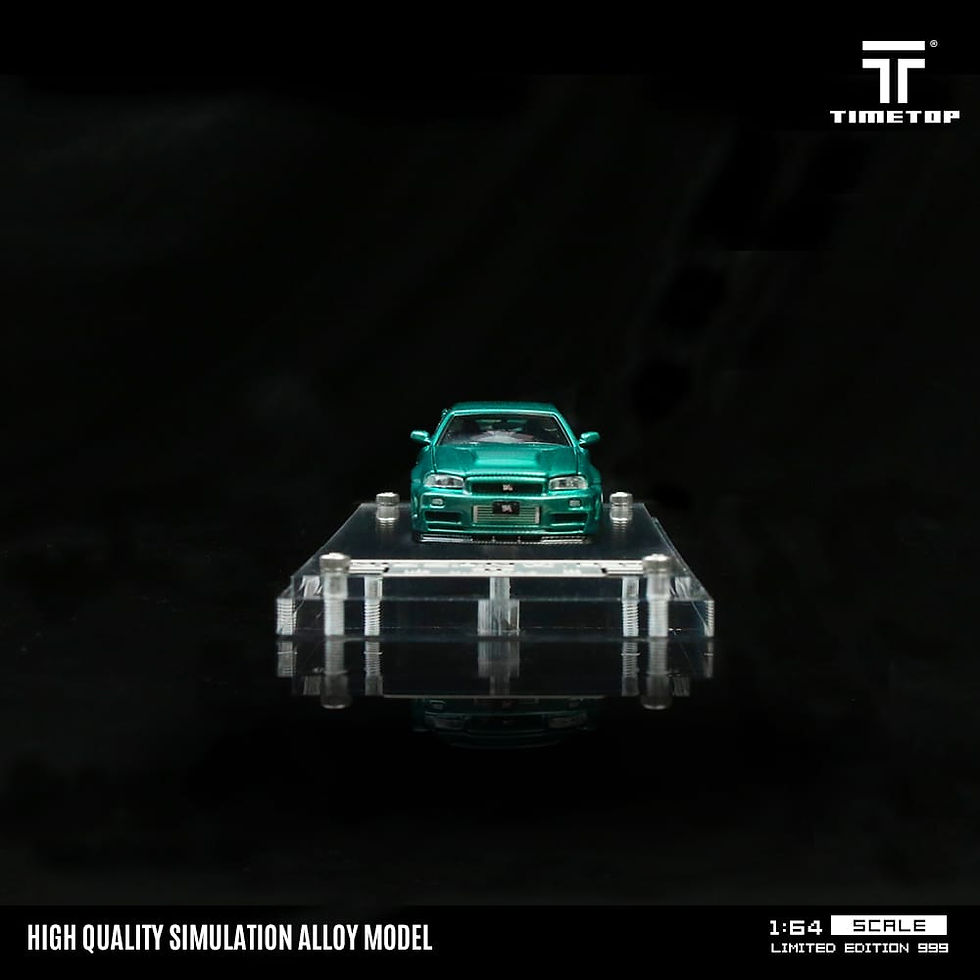 Thumbnail: Skyline GT-R (R34) NISMO Z-Tune Metallic Green - Gift Box Edition