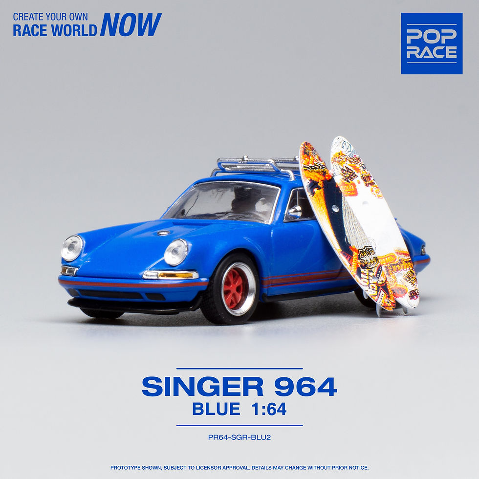 Thumbnail: Singer 964 Blue withWakeboard