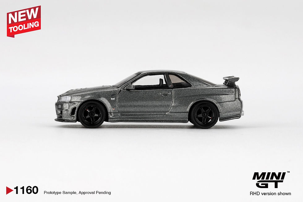 Thumbnail: Nissan Skyline GT-R Dark Metal Gray - NISMO BNR34 CRS Version