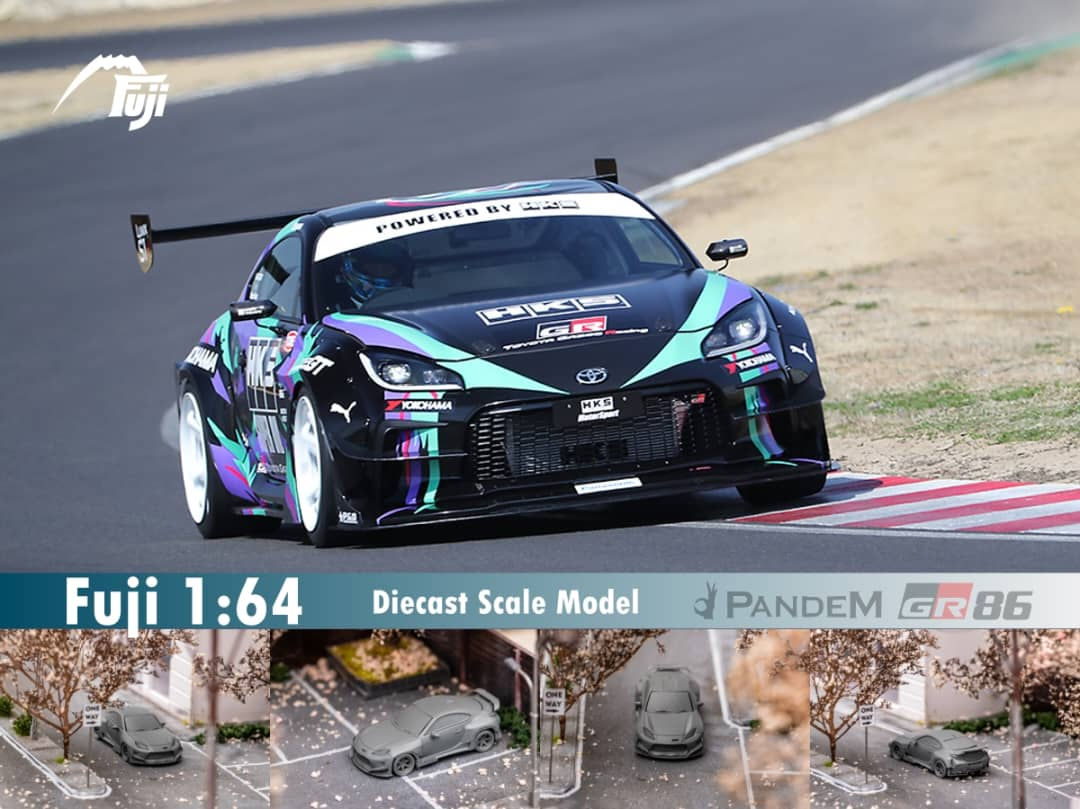 Pandem GR86 Rocket Bunny HKS