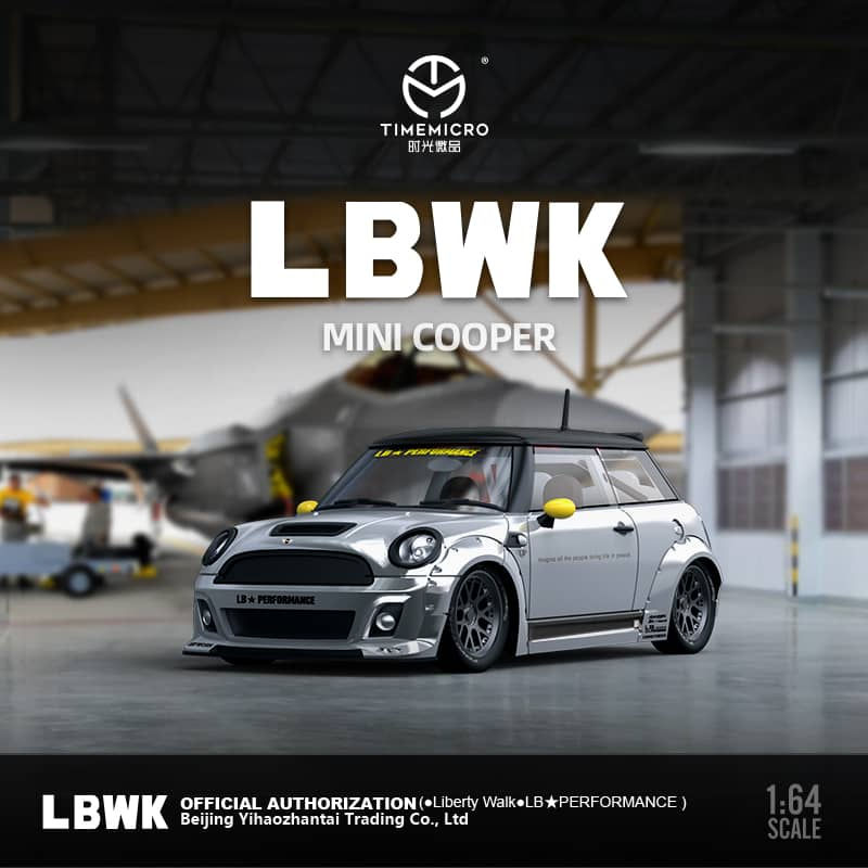 Mini Cooper (R56) Hatcbback LBWK Silver