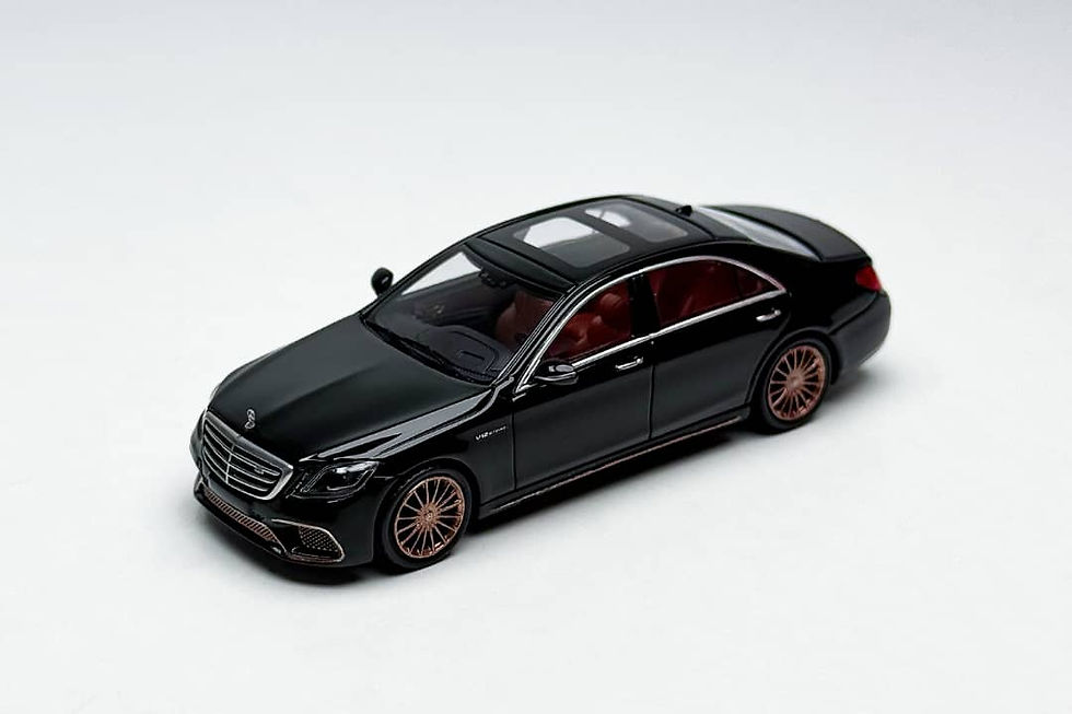 Thumbnail: S Class (W222) AMG S65L V12 Final Edition Black with Bronze Rim