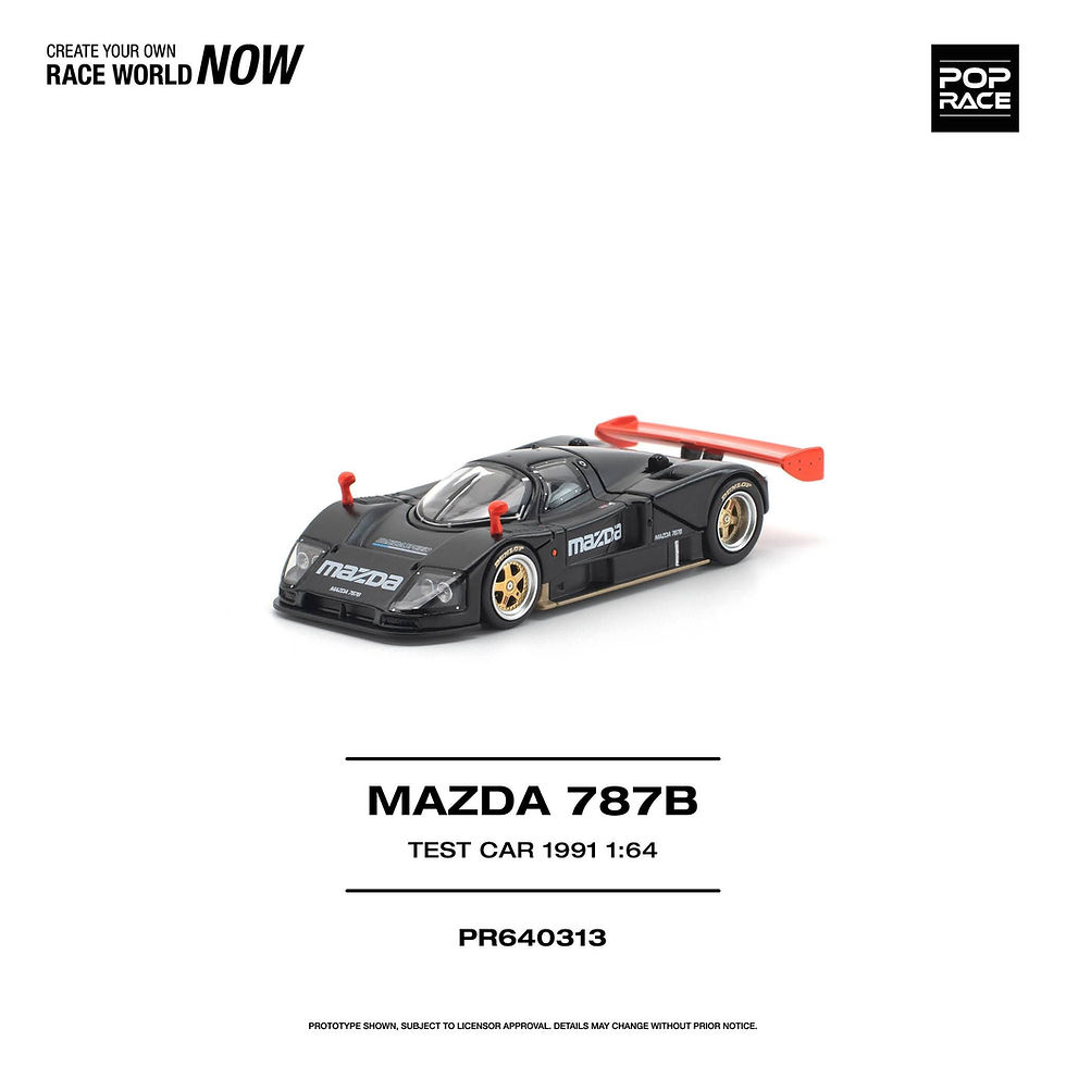 Thumbnail: Mazda 787B 1991 Black Test Car