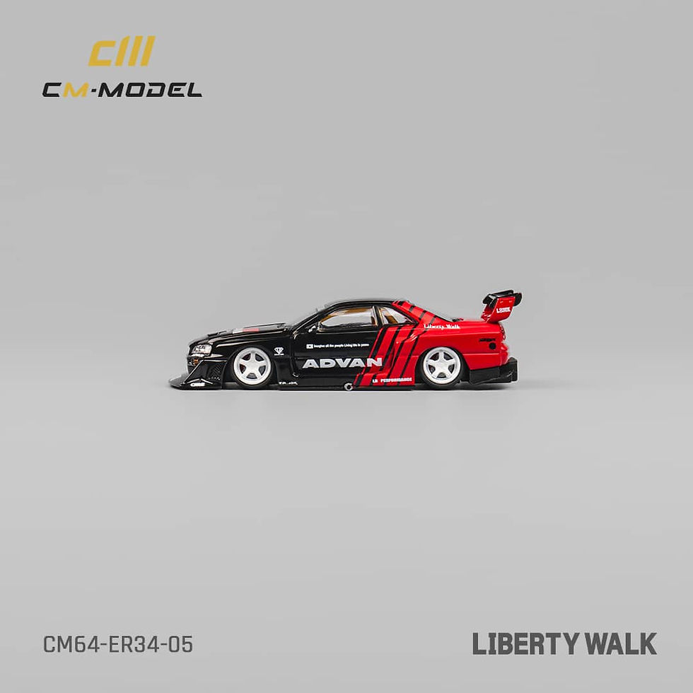 Thumbnail: Nissan Skyline GT-R (R34) LBWK Super Silhouette ER34 ADVAN Livery