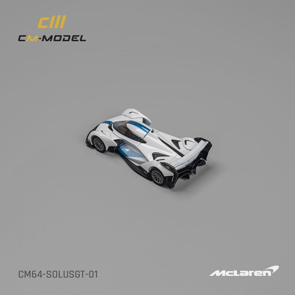 Thumbnail: McLaren Solus GT White with Detachable Roof