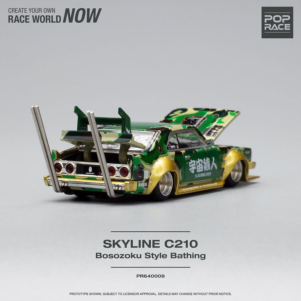 Thumbnail: Skyline C210 Kaido Racer Bosozuko Style - BAPE 30th Anniversary Edition