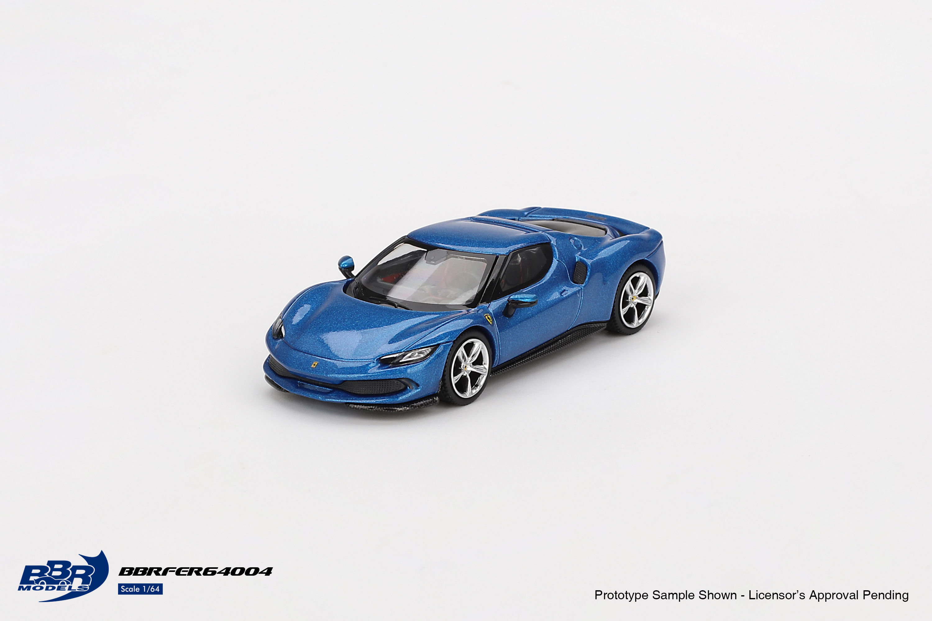 Ferrari 296 GTB Blu Corsa