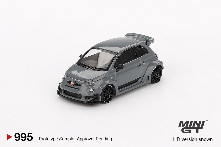 Abarth 595 LB-WORKS x Abas Works Grey