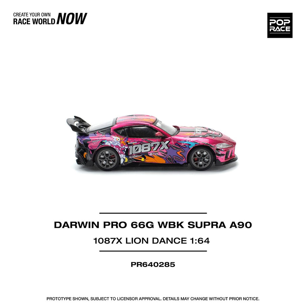 Thumbnail: DARWIN PRO 66G WBK Supra A90 1087X Lion Dance