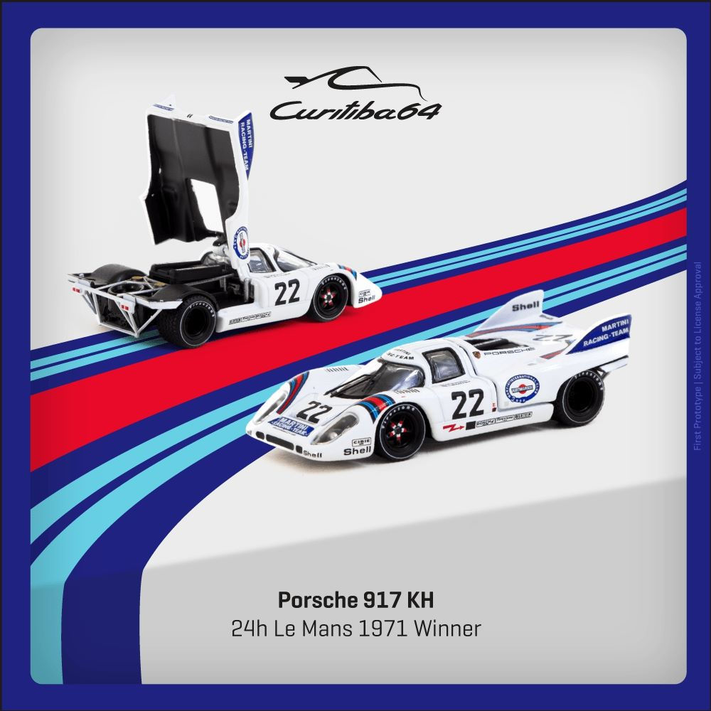 Porsche 917 KH 24h Le Mans 1971 Winner #22