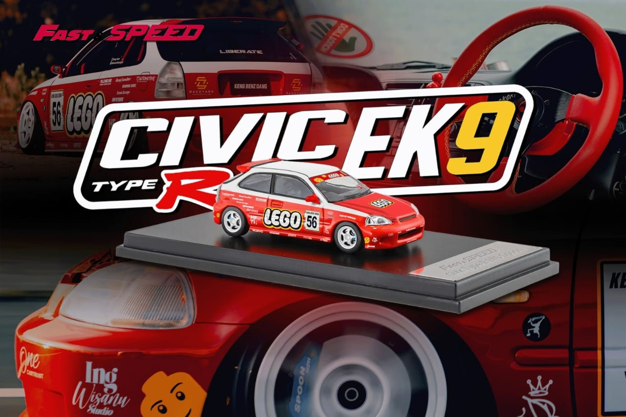 Honda Civic Type-R (EK9) Red Lego #56 Livery