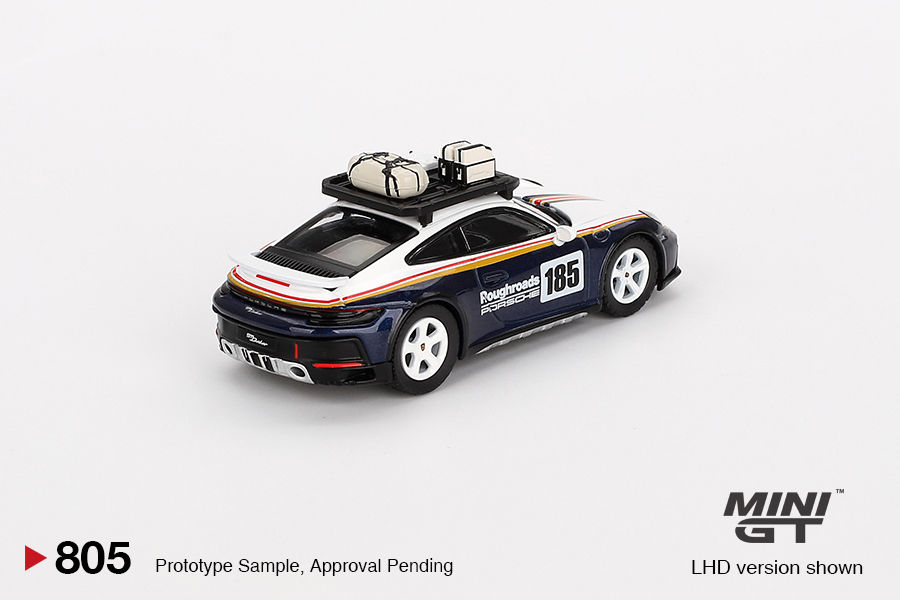 Thumbnail: Porsche 911 Dakar Rallye Design Package White/Gentian Blue Metallic