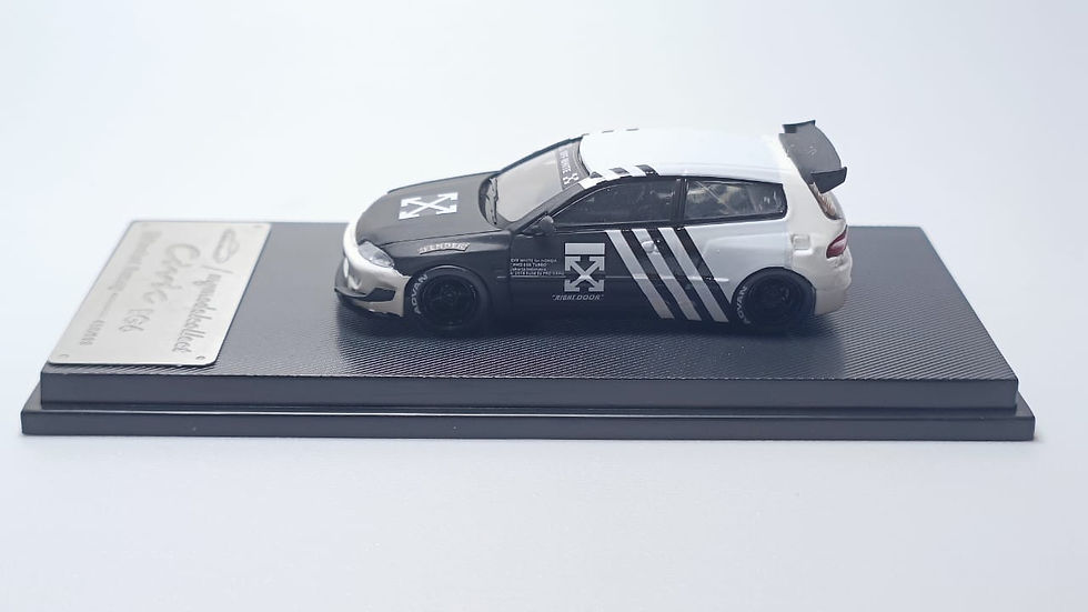 Thumbnail: PANDEM Civic EG6 White Black Livery