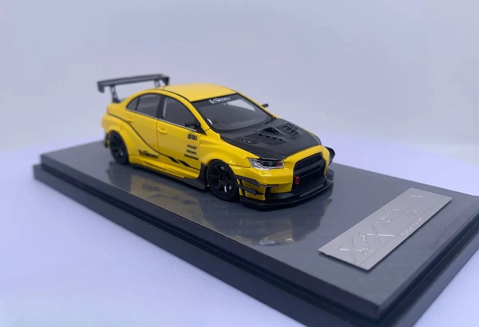 Thumbnail: Mitsubishi Lancer Evolution X Varis Modified Yellow