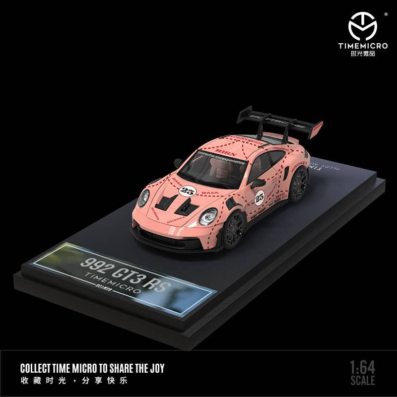 Thumbnail: Porsche 992 GT3 RS Pink Pig Livery with Figurine