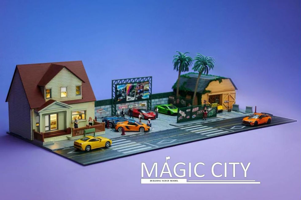Thumbnail: 1/64 Fast and Furious Architectural Scene