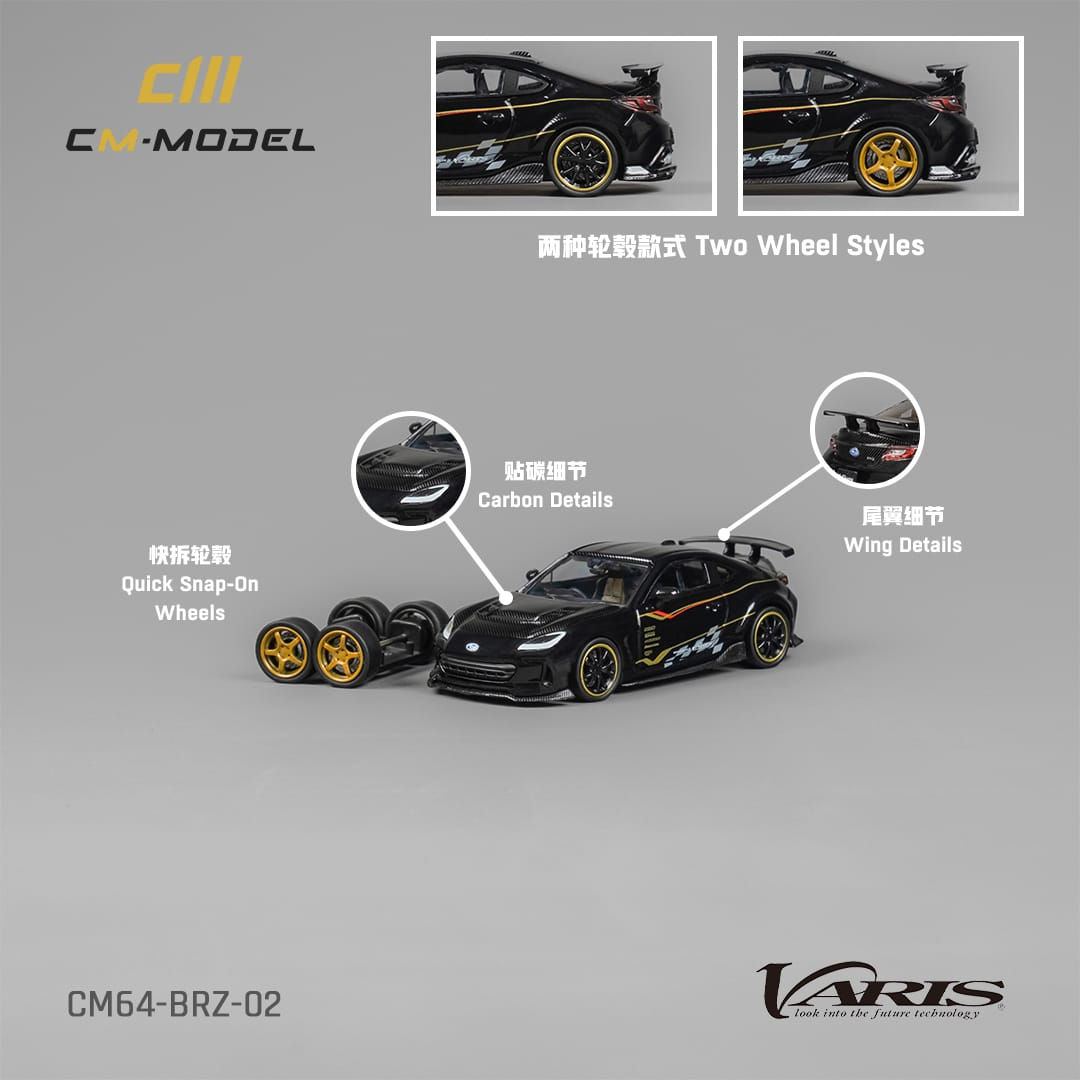 Subaru BRZ MK2 ZD8 Arising-1 Modified Black with Strip