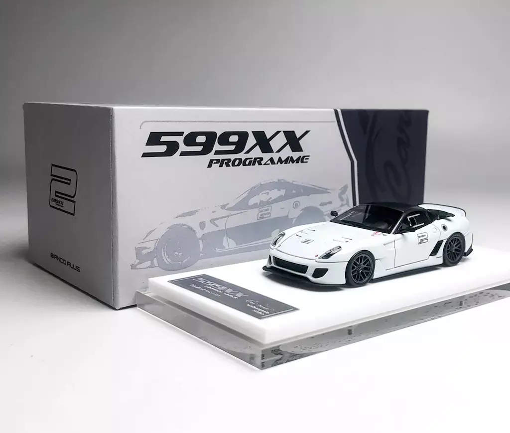 Ferrari 599XX White #2