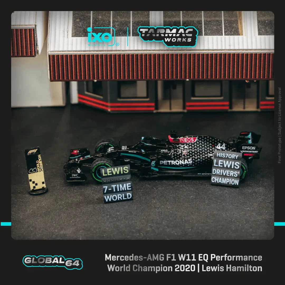 Mercedes-AMG F1 W11 EQ Performance Turkish Grand Prix 2020 Winner World Champion