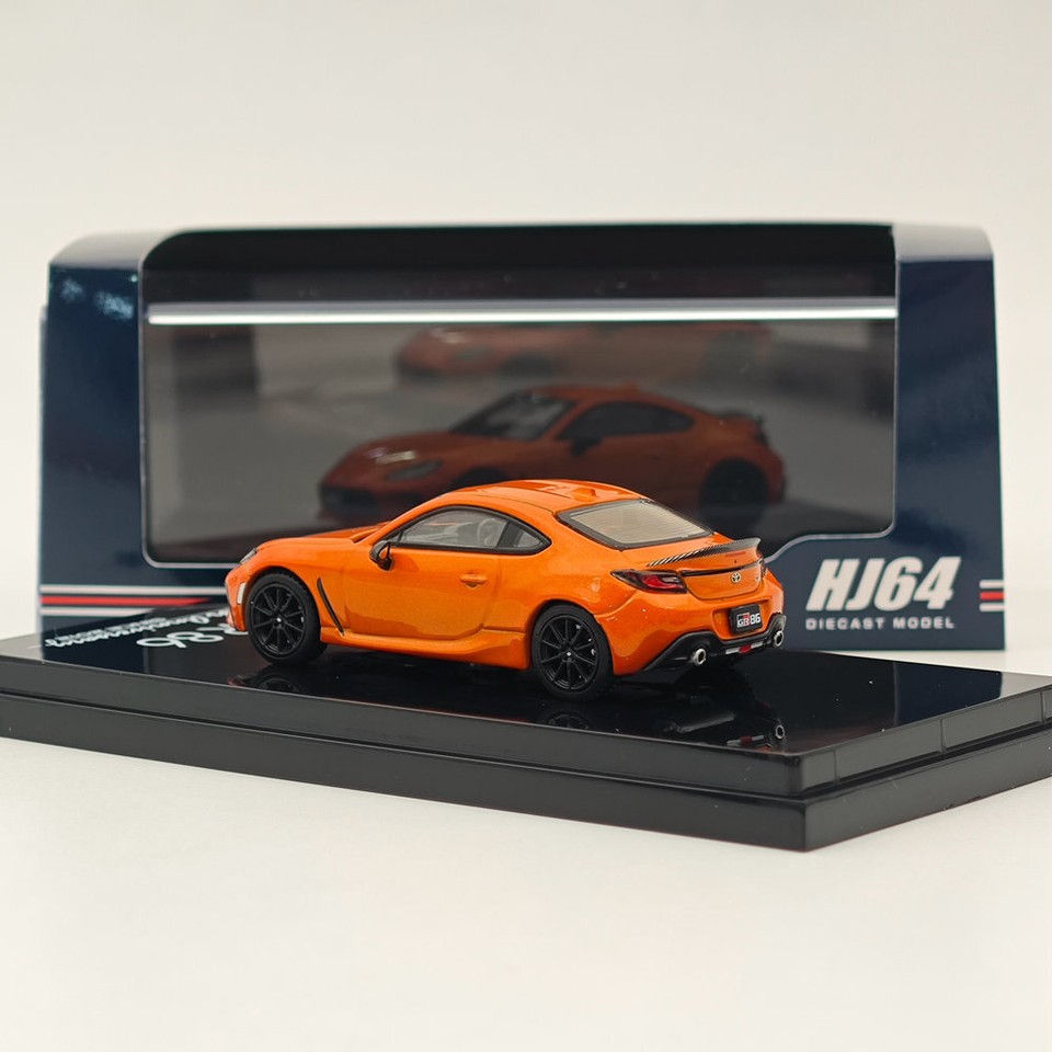 Thumbnail: Toyota GR86 Orange with RZ Duck Wing