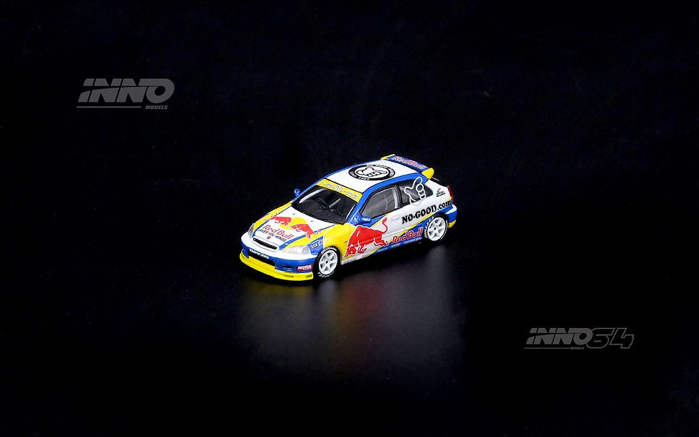 Thumbnail: HONDA CIVIC Type-R (EK9) "NO GOOD RACING" Red Bull Livery