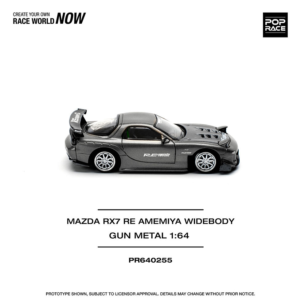 Thumbnail: Mazda RX-7 RE Amemiya Widebody Gun Metal