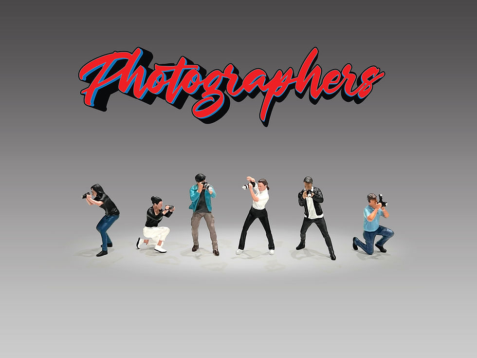 Thumbnail: 1:64 Figure Set: Photographers