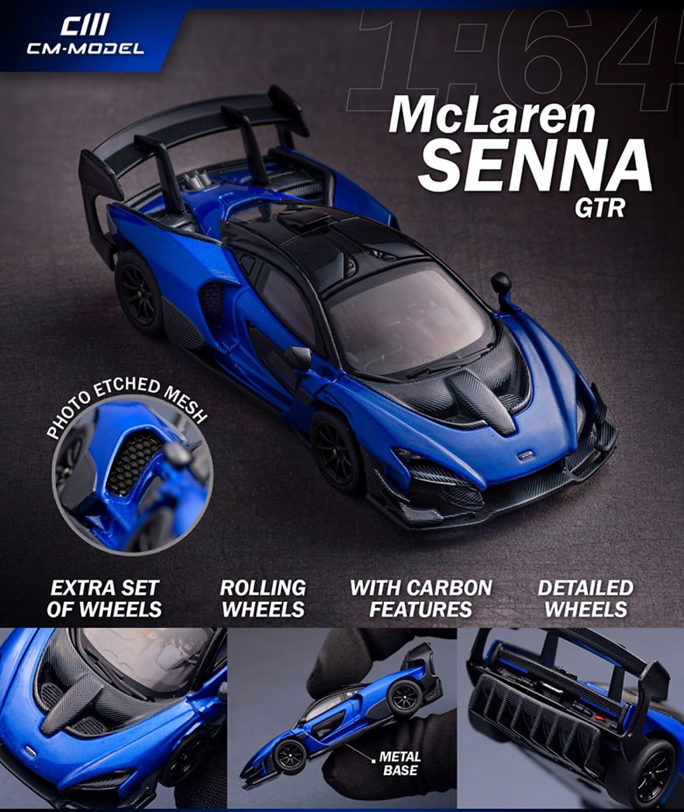 Thumbnail: McLaren Senna GTR Metallic Blue