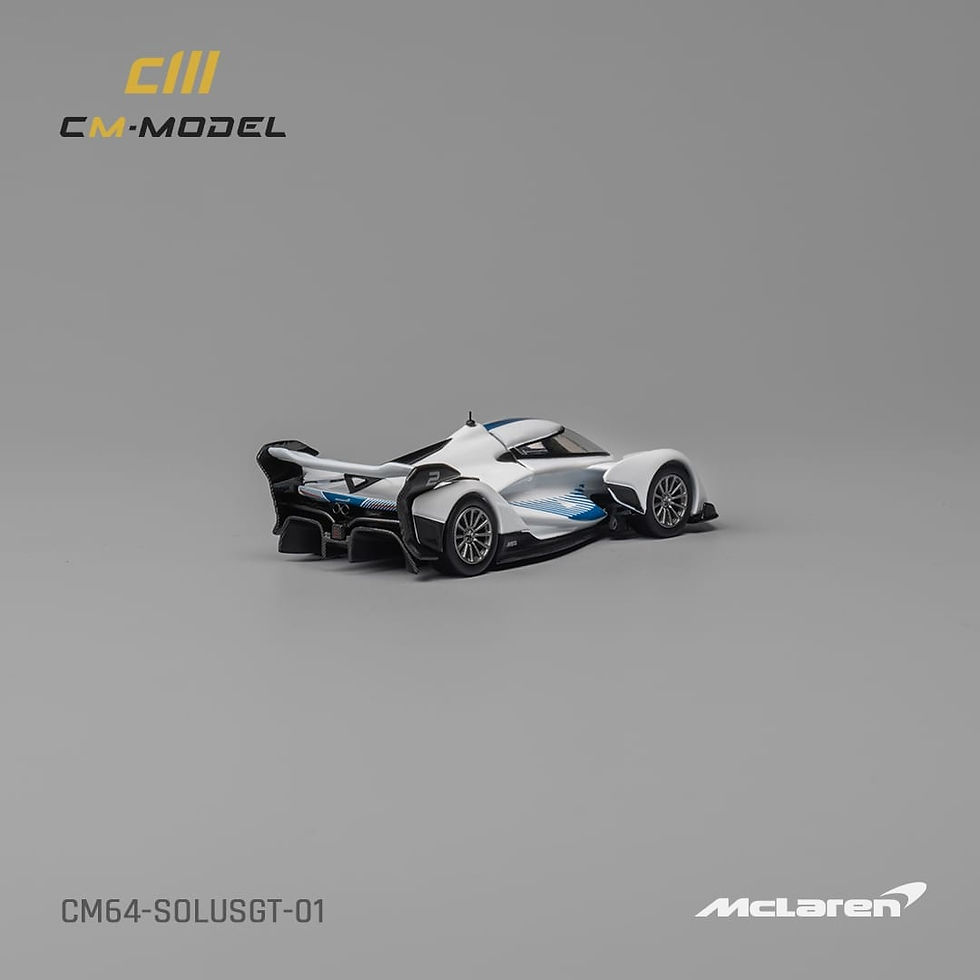 Thumbnail: McLaren Solus GT White with Detachable Roof