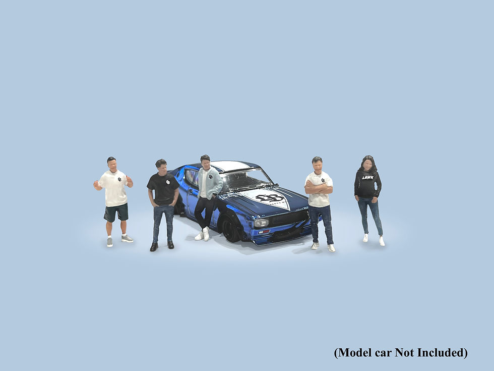 Thumbnail: 1:64 Figure Set: Team Liberty Walk (Set of 5 Figures)