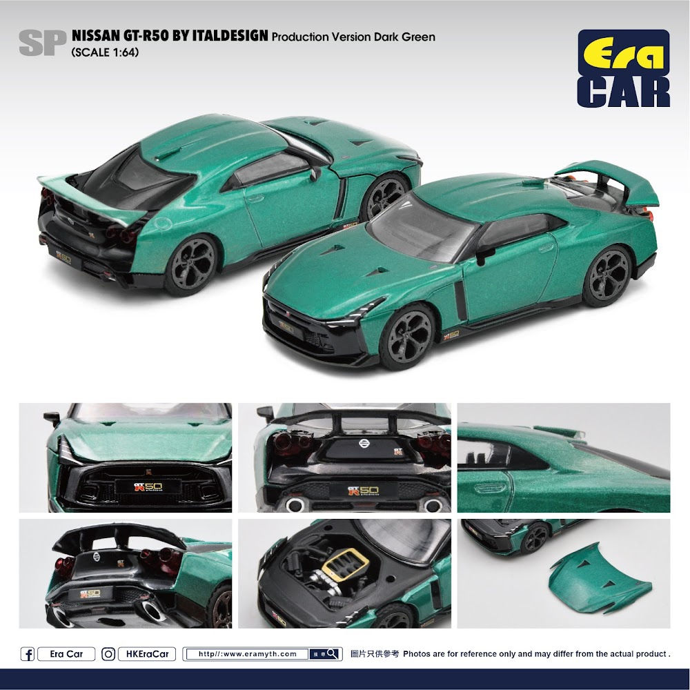 SP Nissan GT-R50 By Italdesign  - Production Version Dark Green