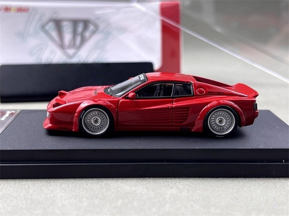 Thumbnail: 512 TR Testarossa LB-Works Modified Red (Silver Rim)