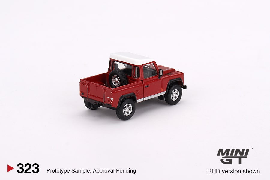 Thumbnail: Land Rover Defender 90 Pickup Masai Red