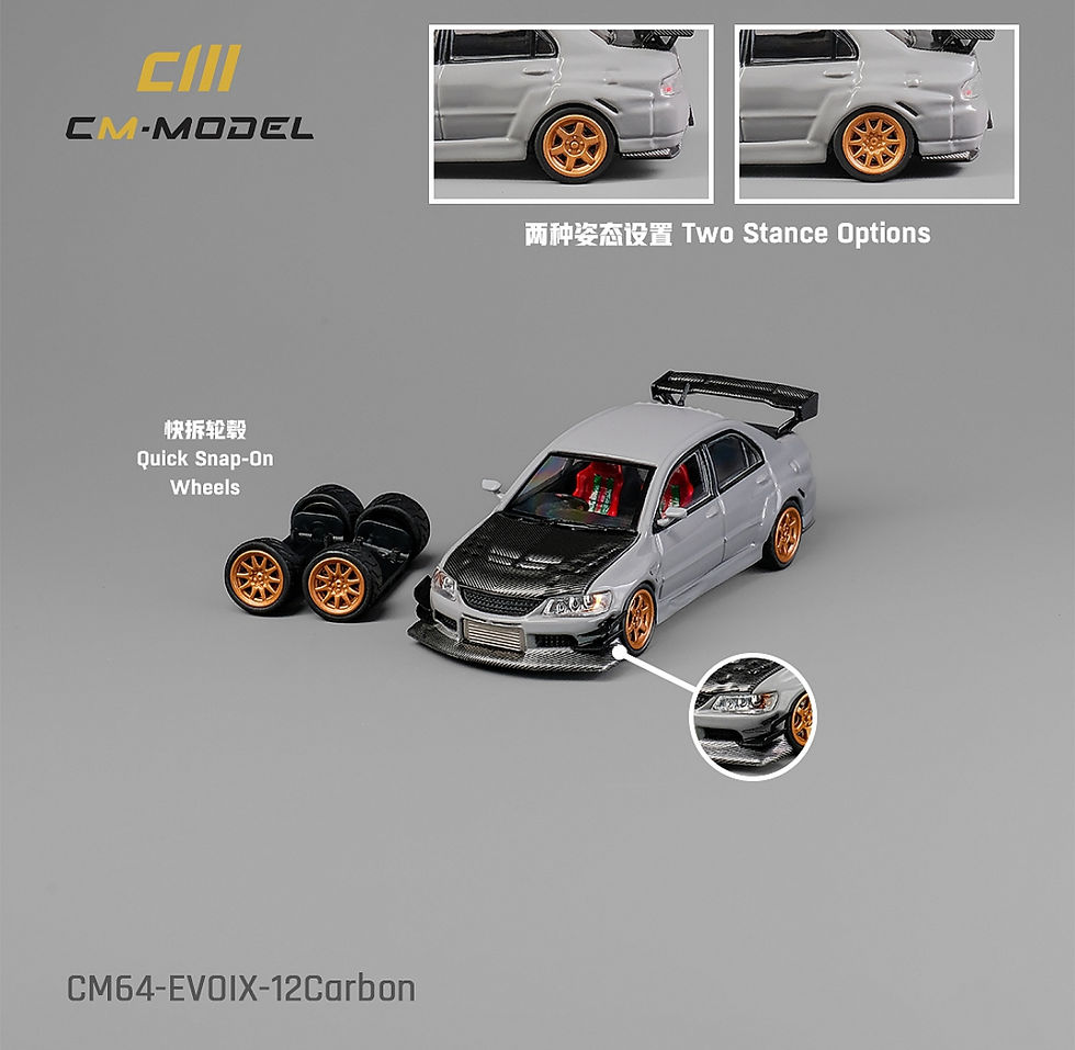 Thumbnail: Mitsubishi Lancer EVO IX Widebody Carbon Grey