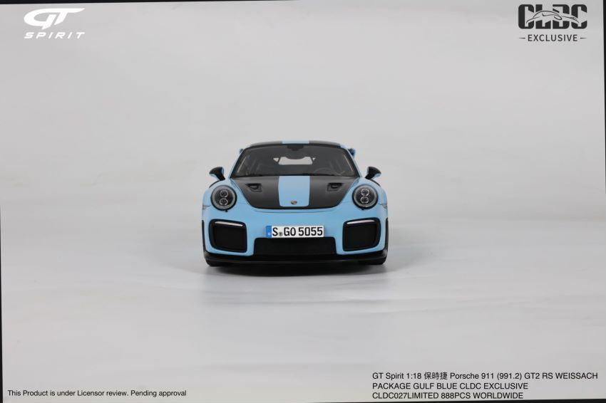 Thumbnail: Porsche 911 (991.2) GT2 RS WEISSACH PACKAGE GULF BLUE