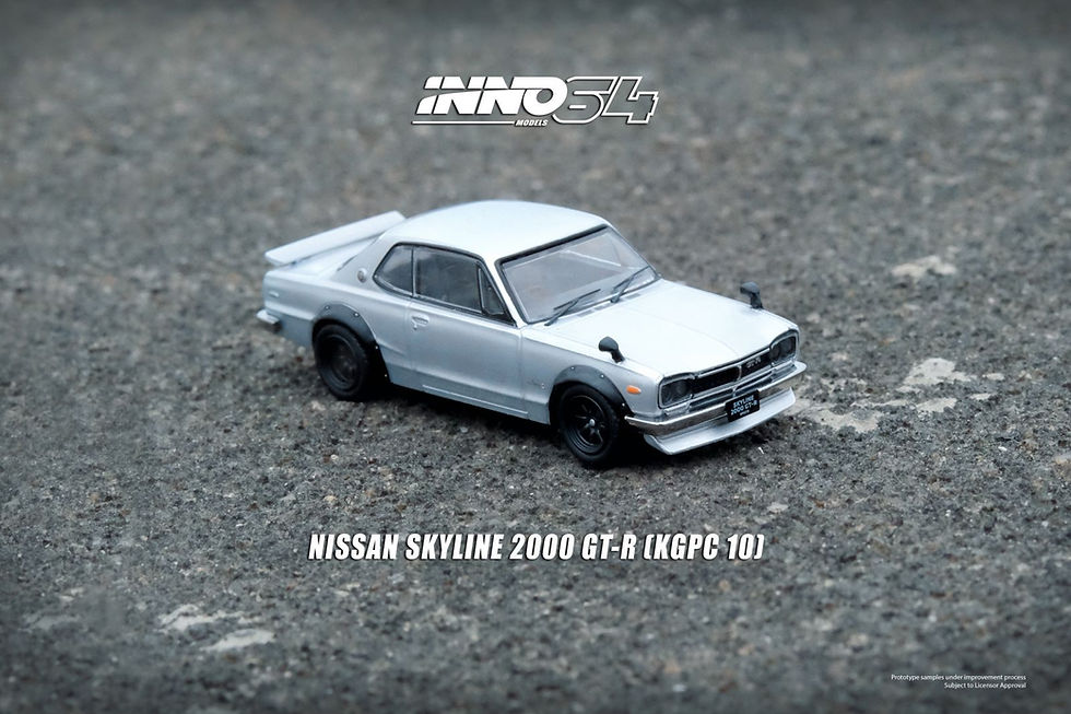 Thumbnail: NISSAN SKYLINE 2000 GT-R (KPGC10) Silver