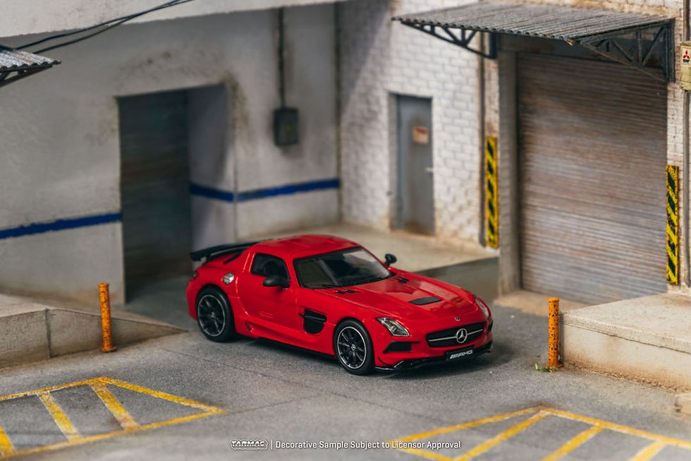 Thumbnail: Mercedes-Benz SLS AMG Coupe Black Series Red