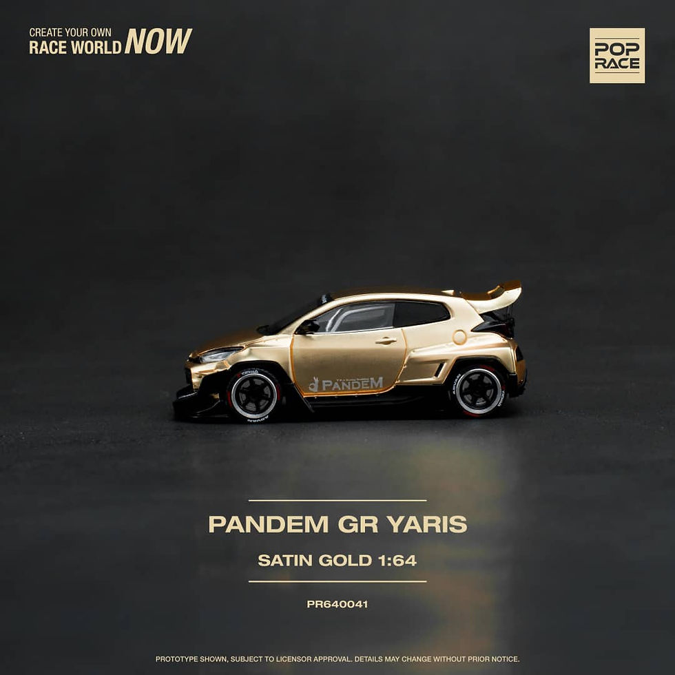 Thumbnail: Toyota GR Yaris Pandem Rocket Bunny Modified Gold