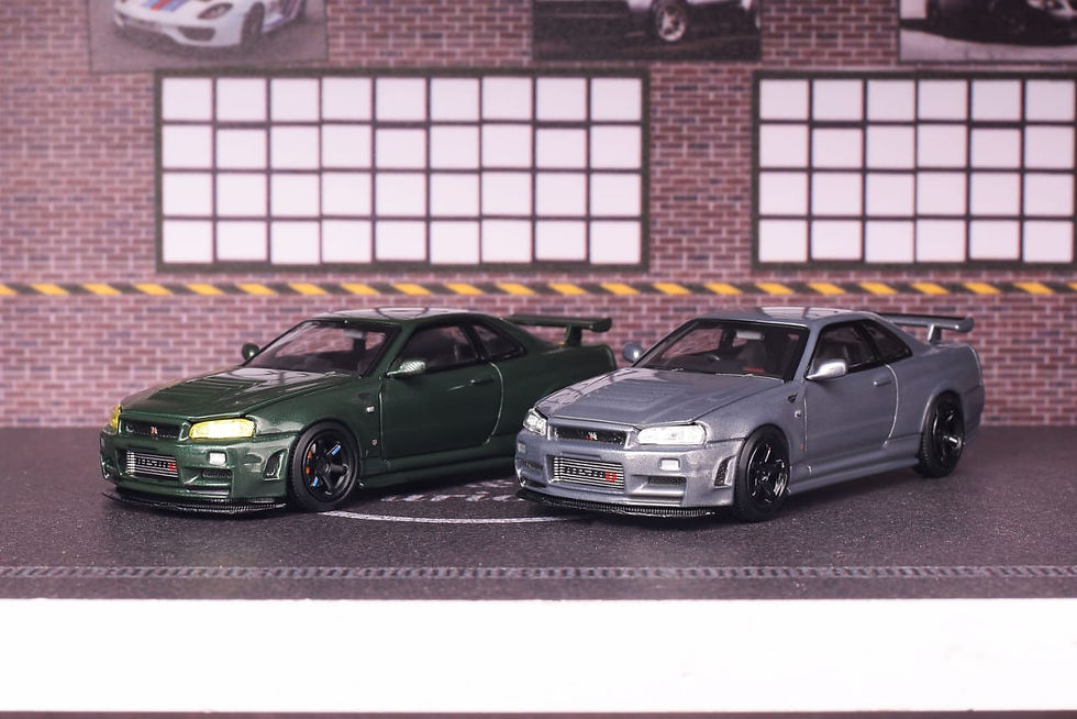 Thumbnail: Nissan Skyline GT-R (R34) NISMO Z-Tune Dark Green