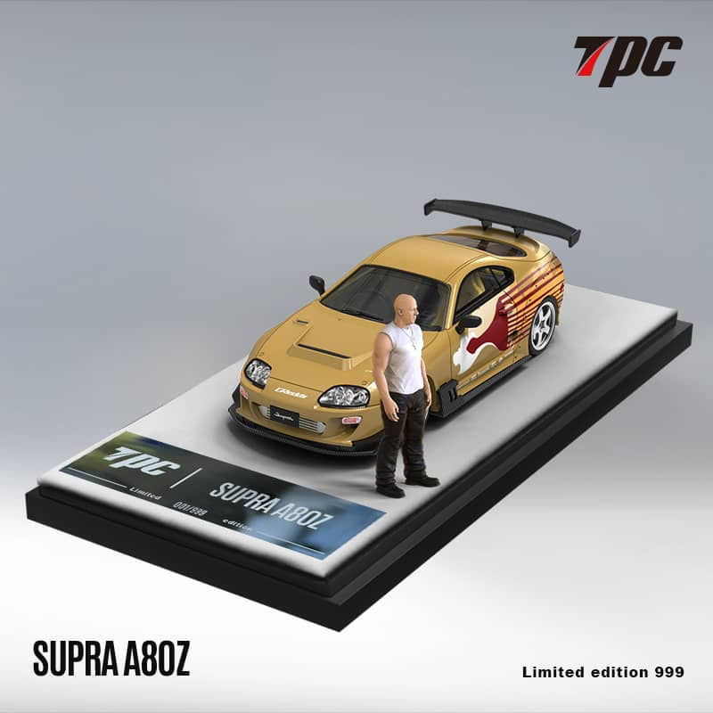 Thumbnail: Supra A80 Fast & Furious Livery Gold without Figurine