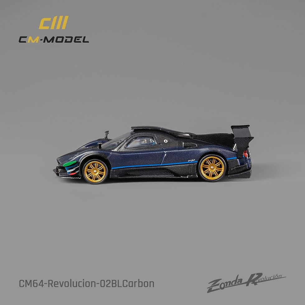 Thumbnail: Pagani Zonda R Evolution Lanzante Modified Dual Carbon Blue Black