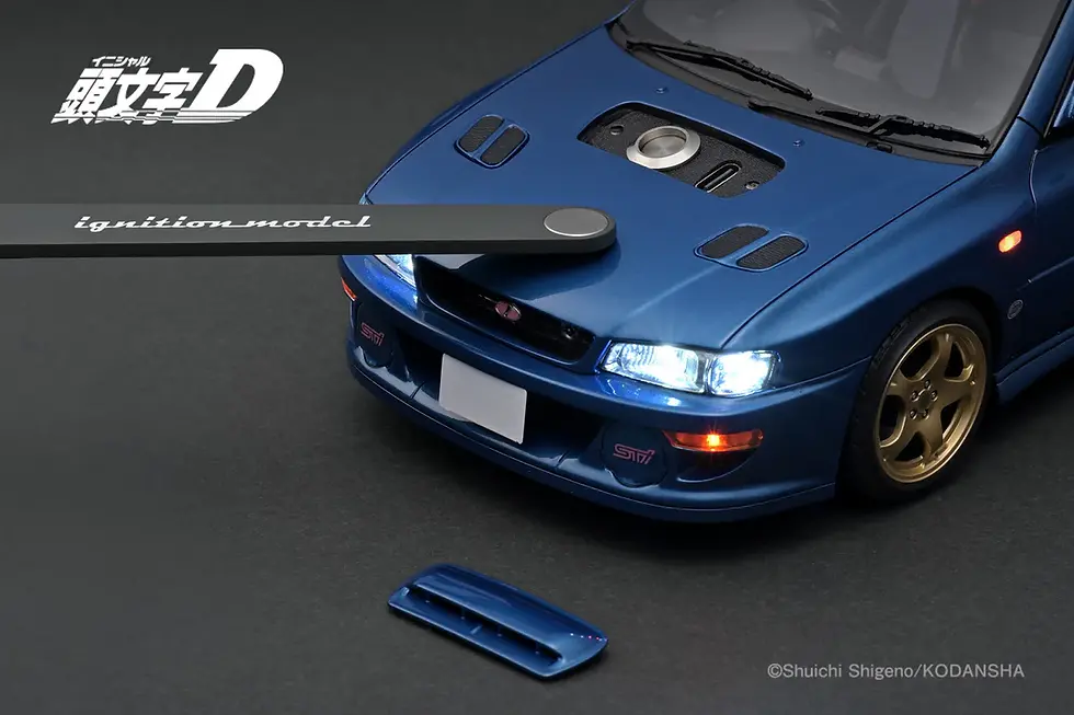 Thumbnail: INITIAL D SUBARU Impreza WRX type R Sti Version V (GC8) with LED