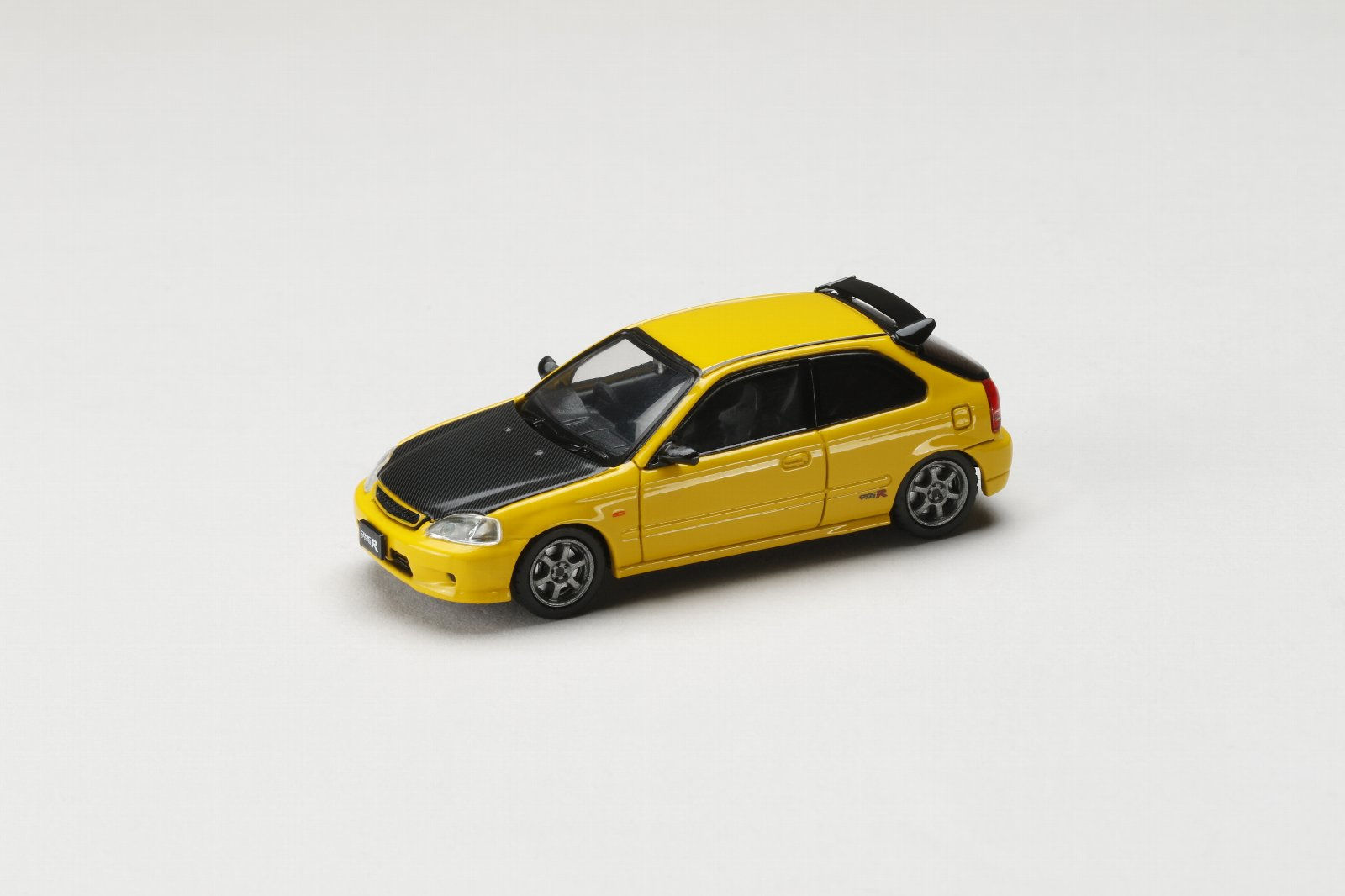 Honda Civic Type R (EK9) Yellow with Carbon-Hood