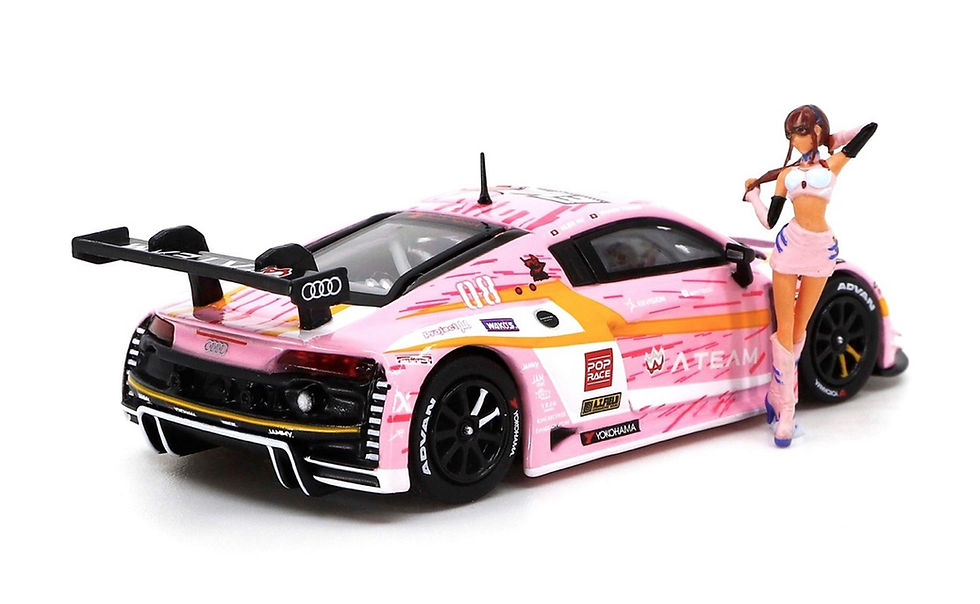 Thumbnail: Audi R8 LMS EVA RT Production Model with Mari Makinami Figure