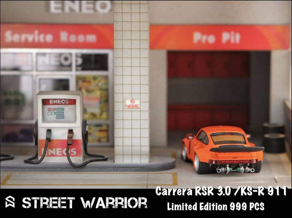 Thumbnail: Porsche 911 SC 3.0 KS-R Concept Modified Orange