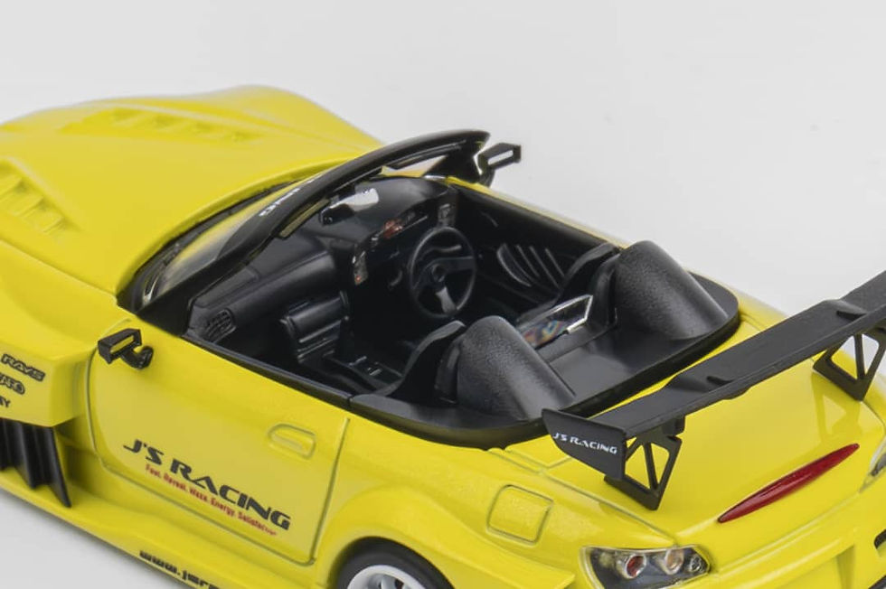 Thumbnail: Honda S2000 AP1 J's Racing Modified with Magnet Spoiler Metallic Yellow