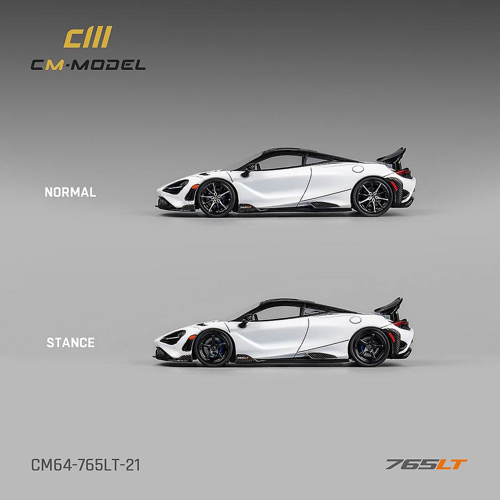 Thumbnail: McLaren 765LT with Lifable Carbon Tail-Wing White
