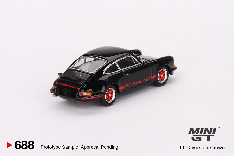 Thumbnail: Porsche 911 Carrera RS 2.7 Black with Red Livery